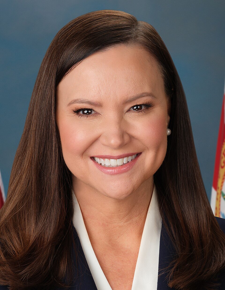 Official U.S. Senate portrait of Ashley Moody